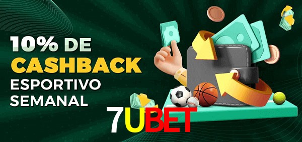 10% de bônus de cashback na 7UBET